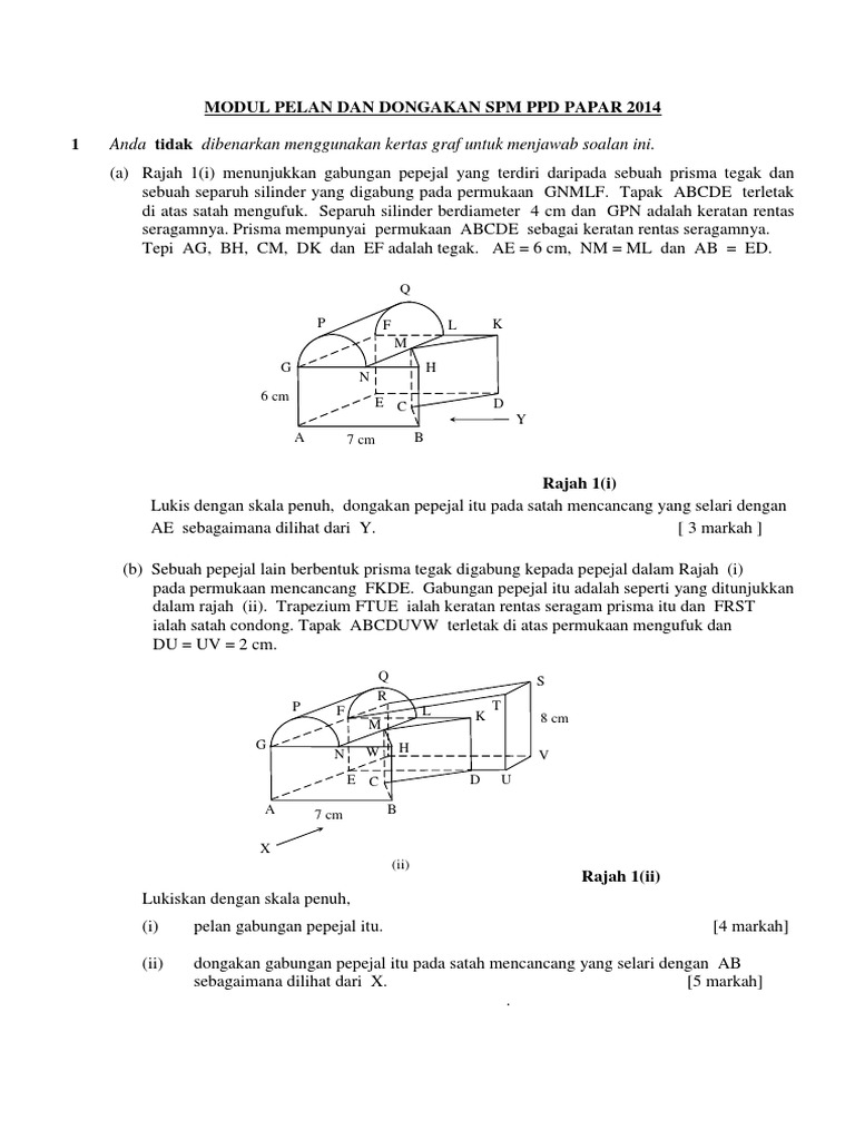 Modul Pelan Dan Dongakan  PDF