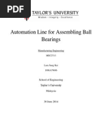 Automation Line For Assembling Ball Bearings