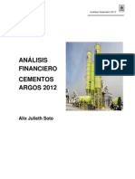 Análisis Financiero Cementos Argos