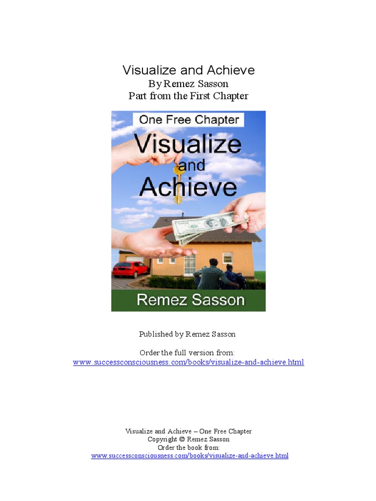 Visualize Achieve One Chapter | PDF | Self-Improvement