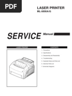 Samsung ML-5000A&G Service Manual