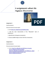 Assignments About The Portuguese Discoveries