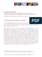 Zusammenfassung Des Schlussberichts Der Unabhängigen Historikerkommission Fragen Zu Liechtenstein in Der NS-Zeit Und Im Zweiten Weltkrieg" (1. März 2005)