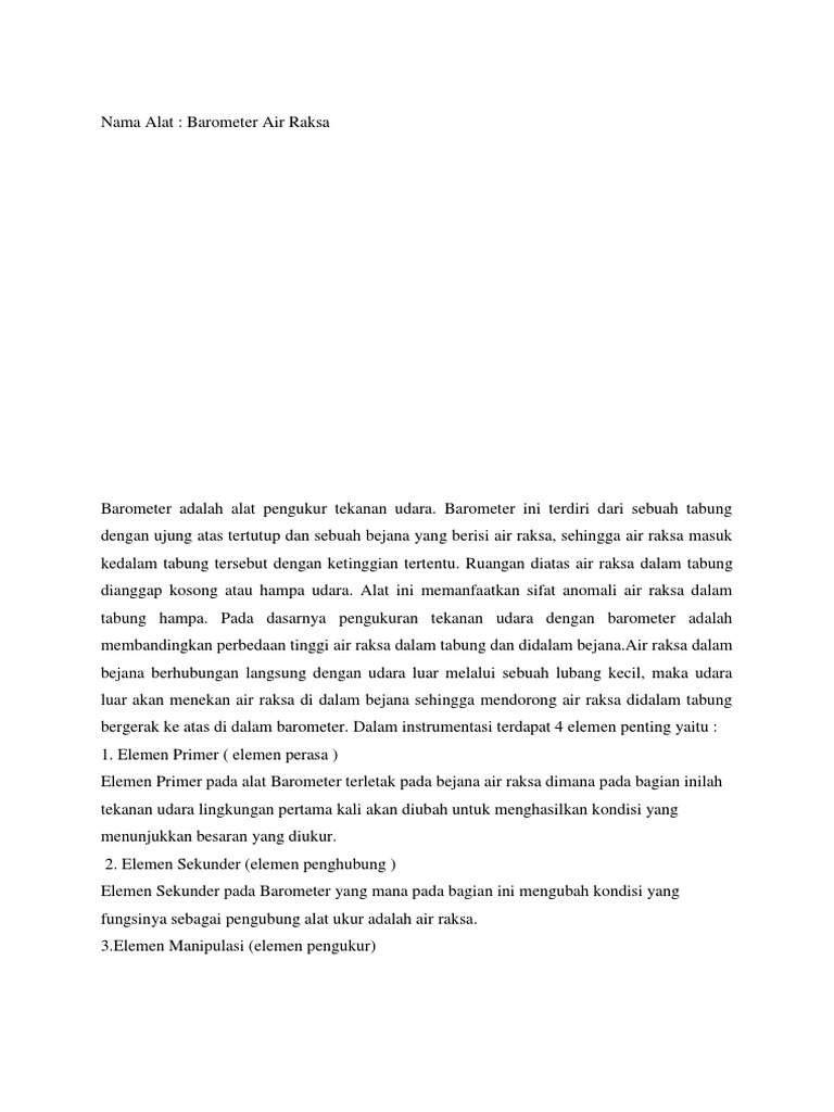 Air Raksa | PDF | Sains & Matematika