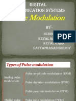 Pulse Modulation: Herin Gala Keval Mamaniya Keval Gada Dattaprasad Shenoy