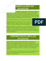 Plantas y Plantas Nativas