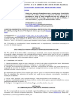 Instrução Normativa Inss - DC #42 - de 22 de Janeiro de 2001 - Dou de 29-3-2001 - Republicada
