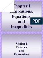 Chapter 1 1-Patterns and Expressions