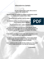 M.MAMMERI - N'abandonne Jamais PDF