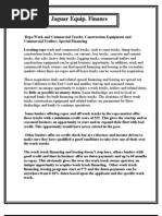 Download  Repo Work and Commercial Trucks Construction Equipment and Commercial Trailers Special Financing    by Jim Casa SN24102687 doc pdf