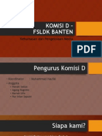 Komisi D - FSLDK Banten