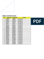 Replace of AXLE ASSY Part Numbers