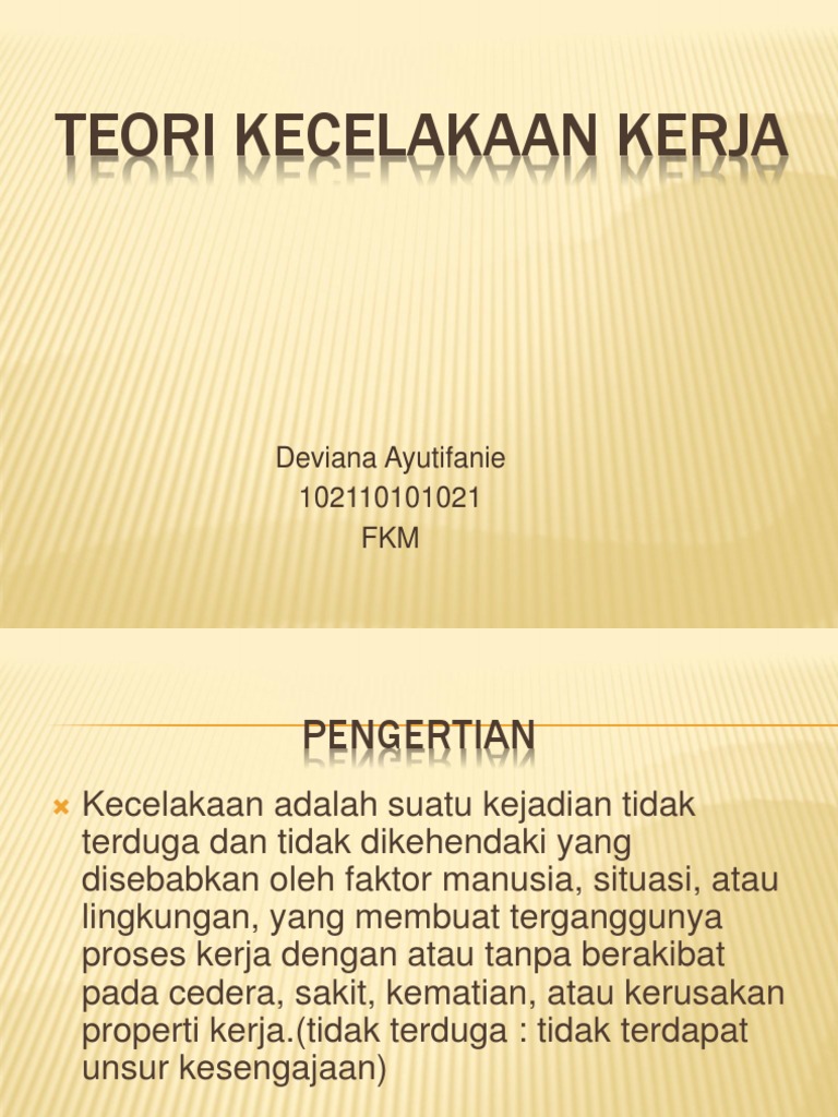 Teori Kecelakaan Kerja Swiss Cheese Model Seputar Model