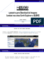 USGS: Cadastro para Download de Imagens Landsat Nos Sites Earth Explorer e GLOVIS