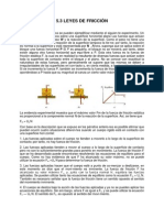 5.3 Leyes de Fricción