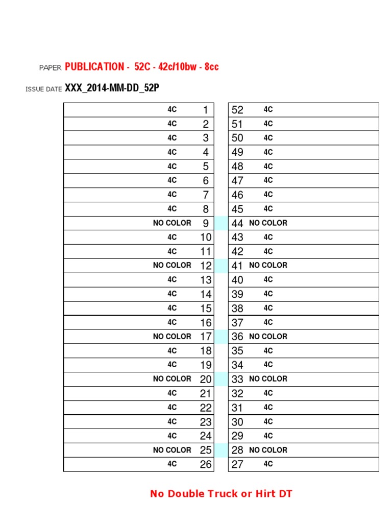 XXX - 2014-MM-DD - 52P: PUBLICATION - 52C - 42c/10bw - 8cc | PDF