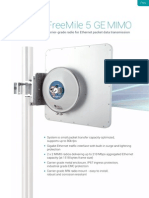 Freemile 5 Ge Mimo: Carrier-Grade Radio For Ethernet Packet Data Transmission