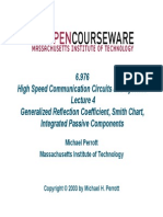 Lec4 Smith Chart Integrated Passives