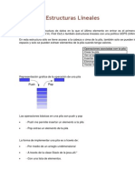 Unidad III Estructuras Lineales