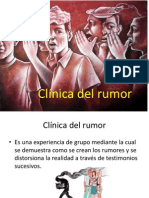 Clínica Del Rumor