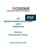 Lec2 Transmission Lines