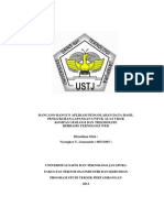 Rancang Bangun Aplikasi Pengolahan Data Ukur Lapangan Untuk Alat Ukur Kompas Geologi Dan Theodolite Berbasis Teknologi Web PDF