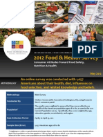  Food and Health Survey Report 