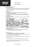 Tissue Culture Laboratory Layout Guide | PDF
