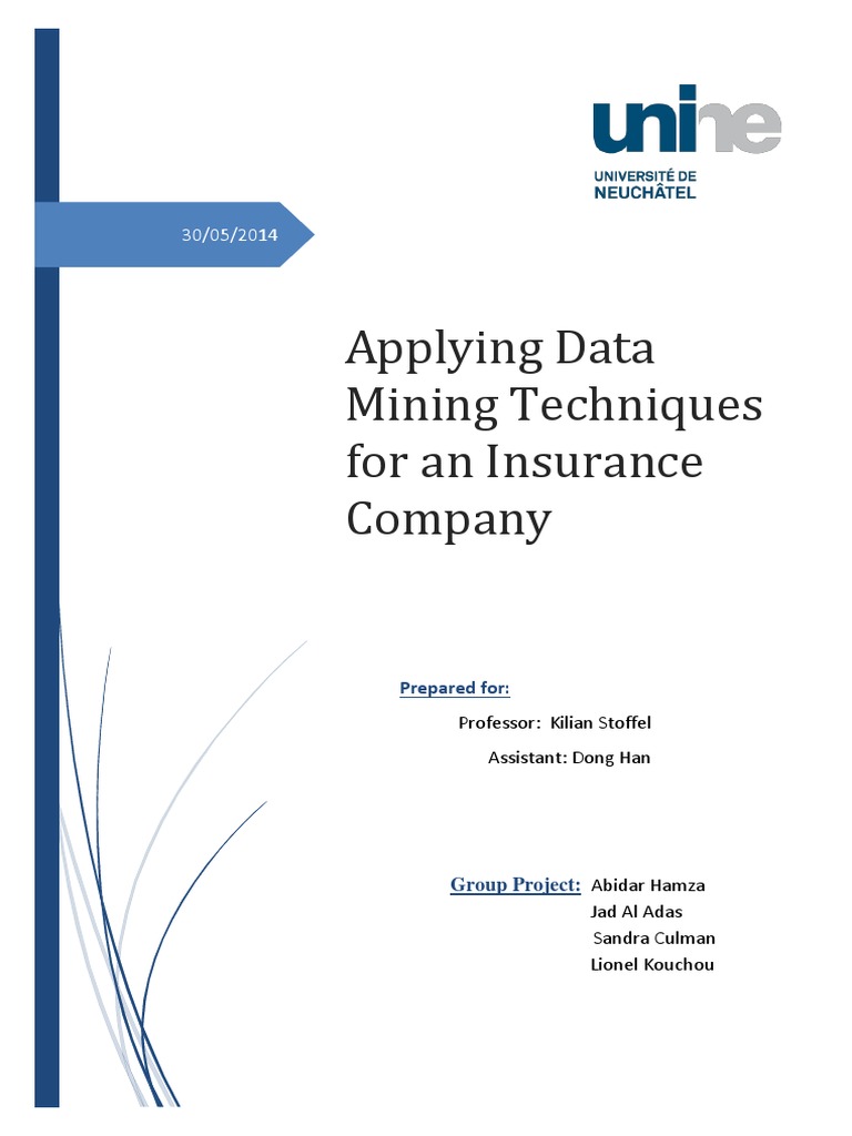 Data Mining Techniques in Insurance | PDF | Insurance | Statistical ...