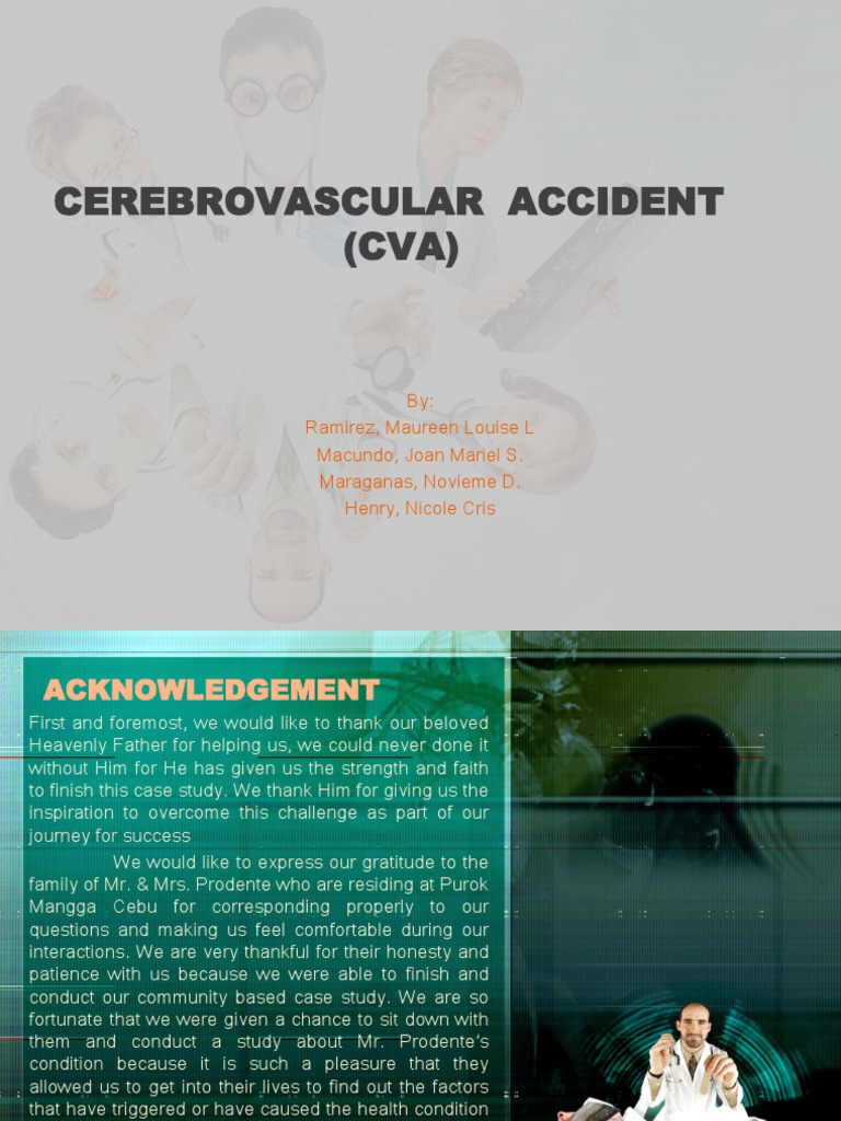 Understanding Cerebrovascular Accidents | PDF | Human Brain | Stroke