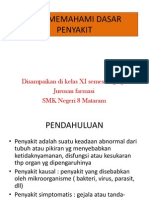 materi kk 6 Dasar Penyakit untuk siswa sekolah menengah jurusan farmasi