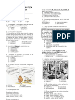 Evaluación Diagnóstica. Cuarto Grado