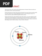 What Is An Atom