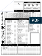 Player - Investigator Sheet.