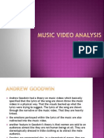 Music Video Analysis