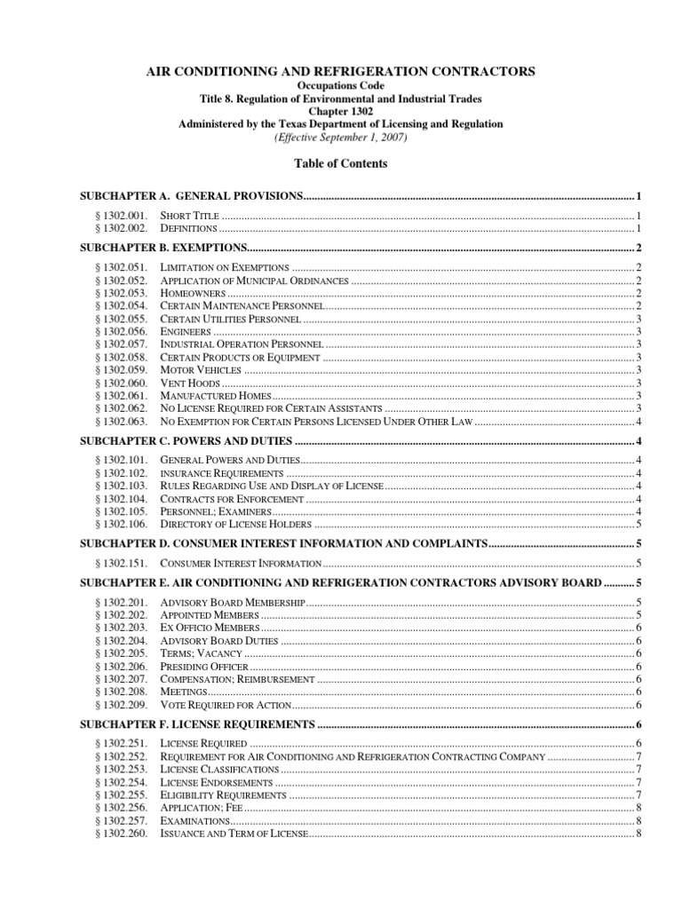 Air Conditioning and Refrigeration Contractors Hvac Air Conditioning