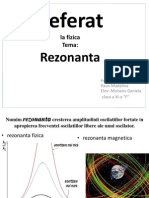 Fizica Rezonanta