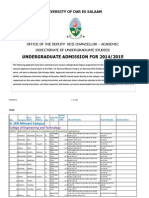 Admissions 2014 For Display