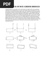 Behaviour of Box Girder Bridges