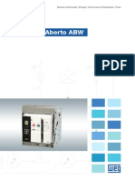 WEG Disjuntor Aberto Abw 50011456 Catalogo Portugues BR