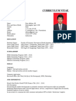 Curriculum Vitae: Personal Data