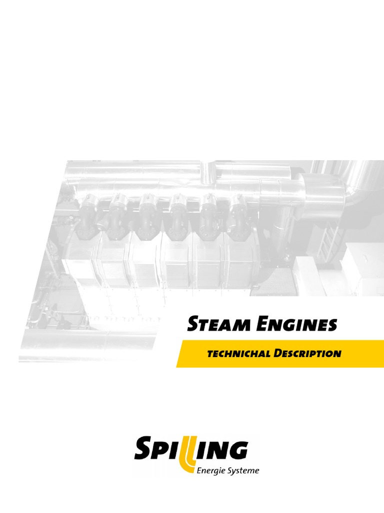 Technical Description Steam Engines PDF Steam Engine Cogeneration