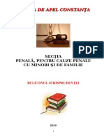 Buletinul Jurisprudentei Penal 2010