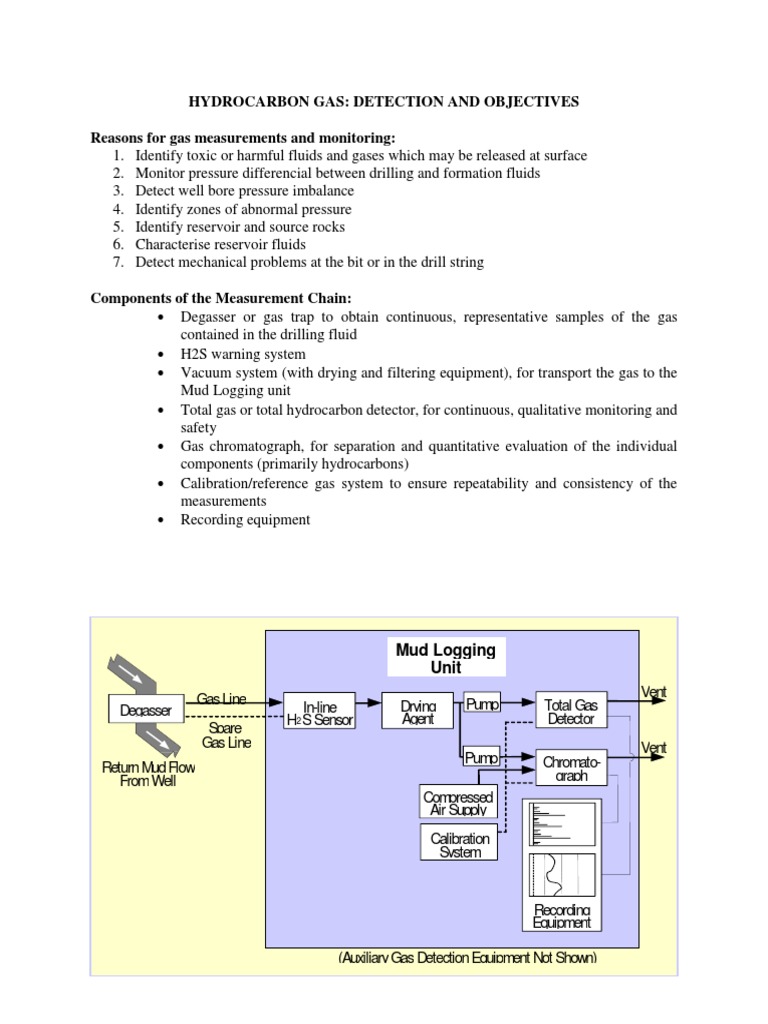Hydrocarbon Gas Detection Techniques | PDF | Petroleum Reservoir ...