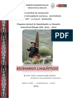 Escenarios Linguisticos