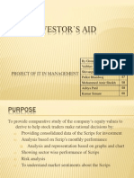 Investor'S Aid: Project of It in Management