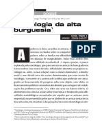 PINCON, Michel e PINCON-CHARLOT, Monique. Sociologia Da Alta Burguesia. Sociologias [Online]. 2007, n.18, Pp. 22