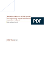 Business Research Report