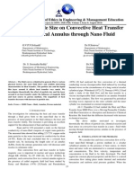 Effect of Partial Size on Convective Heat Transfer in Cylindrical Annulus Through Nano Fluid