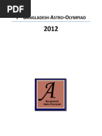 Download Bangladesh Astronomy Olympiad 2012 by Science Olympiad Blog SN241081211 doc pdf